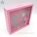 Tirelires en bois DREAM BIG Tirelire Mignonnes